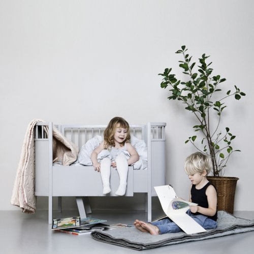 Couverture Quilt  - Gris